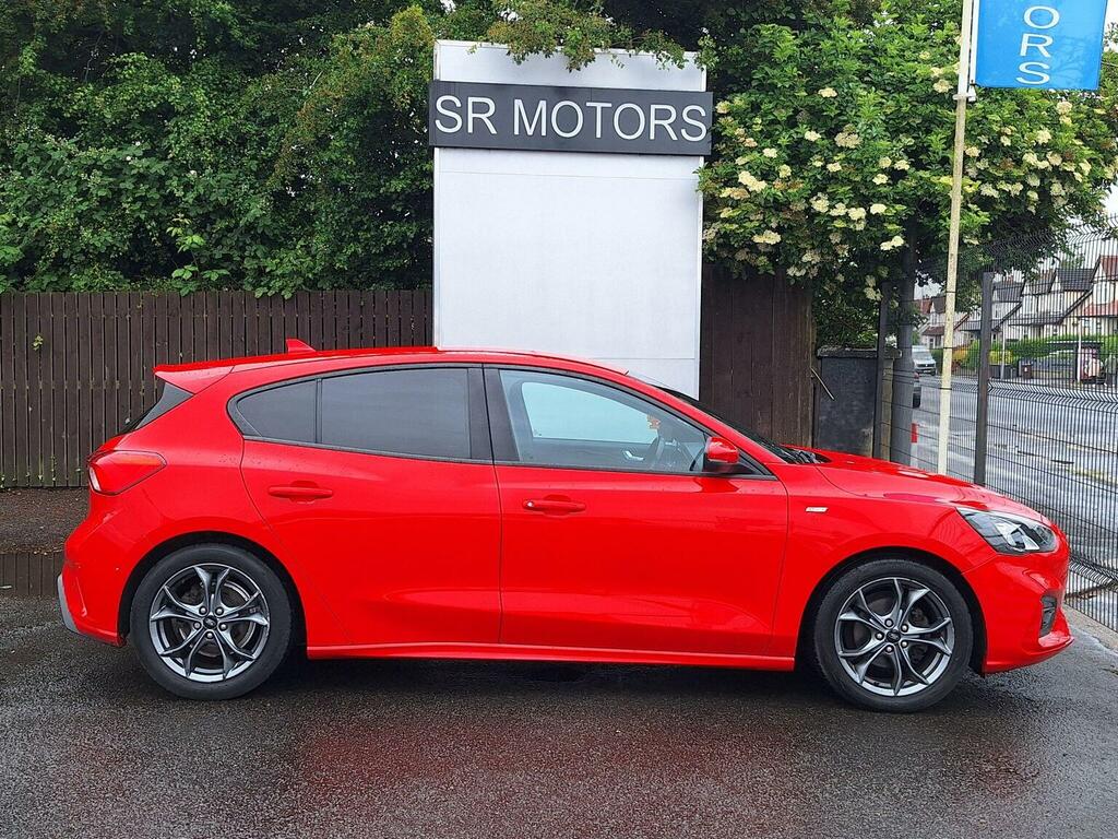 Ford Focus 1.0T Ecoboost St-line Euro 6 Ss WP19ETJ Red #6