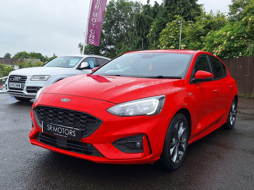 Ford Focus 1.0T Ecoboost St-line Euro 6 Ss WP19ETJ Red #3