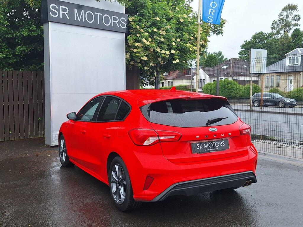Ford Focus 1.0T Ecoboost St-line Euro 6 Ss WP19ETJ Red #4
