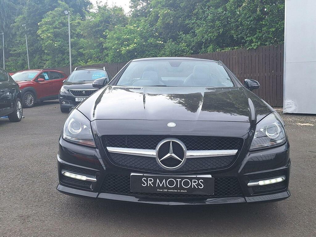 Mercedes-Benz SLK Convertible 2.1 Slk250 Cdi Blueefficiency Amg Spor WR13EHG Black #2