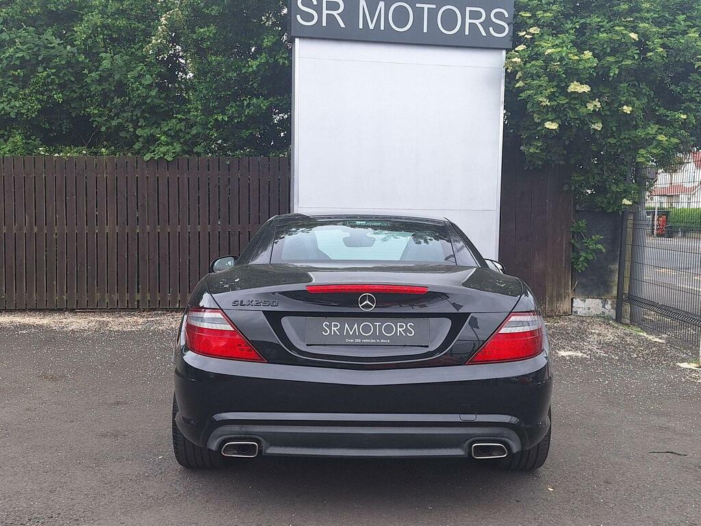 Mercedes-Benz SLK Convertible 2.1 Slk250 Cdi Blueefficiency Amg Spor WR13EHG Black #5