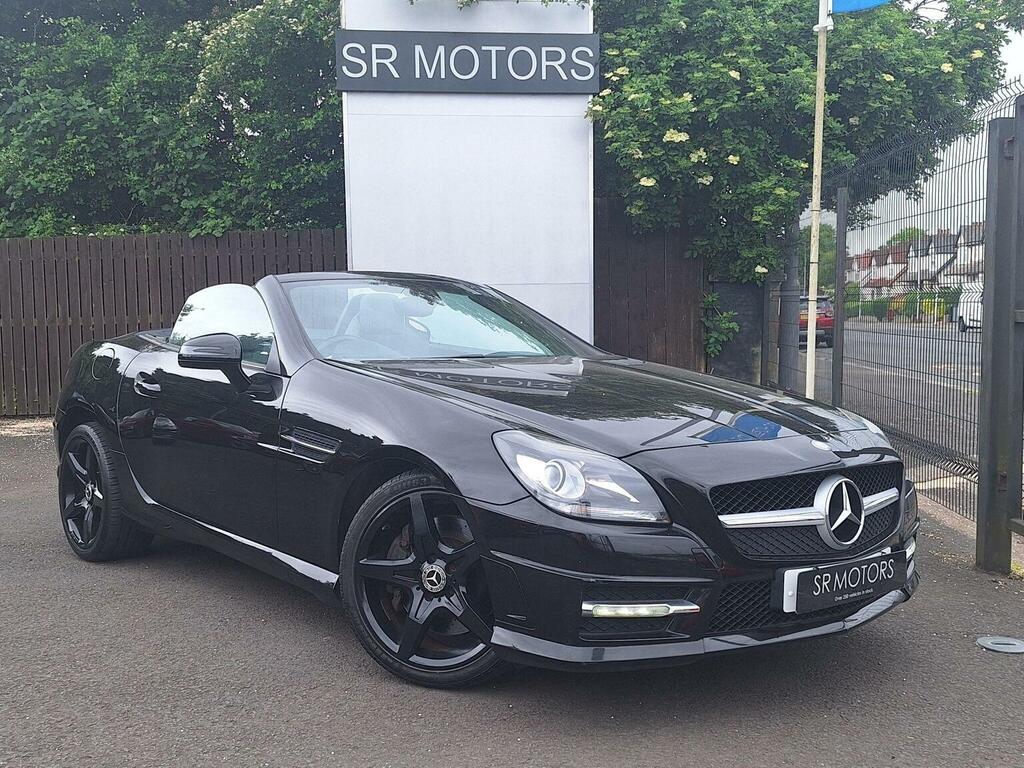 Mercedes-Benz SLK Convertible 2.1 Slk250 Cdi Blueefficiency Amg Spor Black