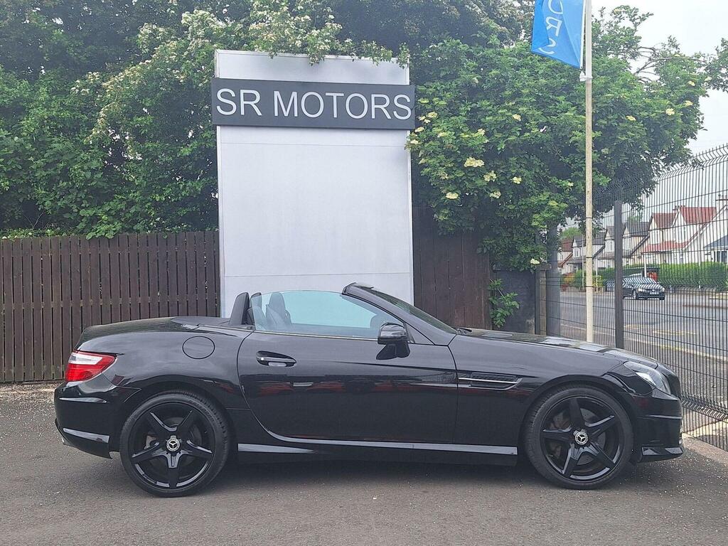 Mercedes-Benz SLK Convertible 2.1 Slk250 Cdi Blueefficiency Amg Spor WR13EHG Black #6