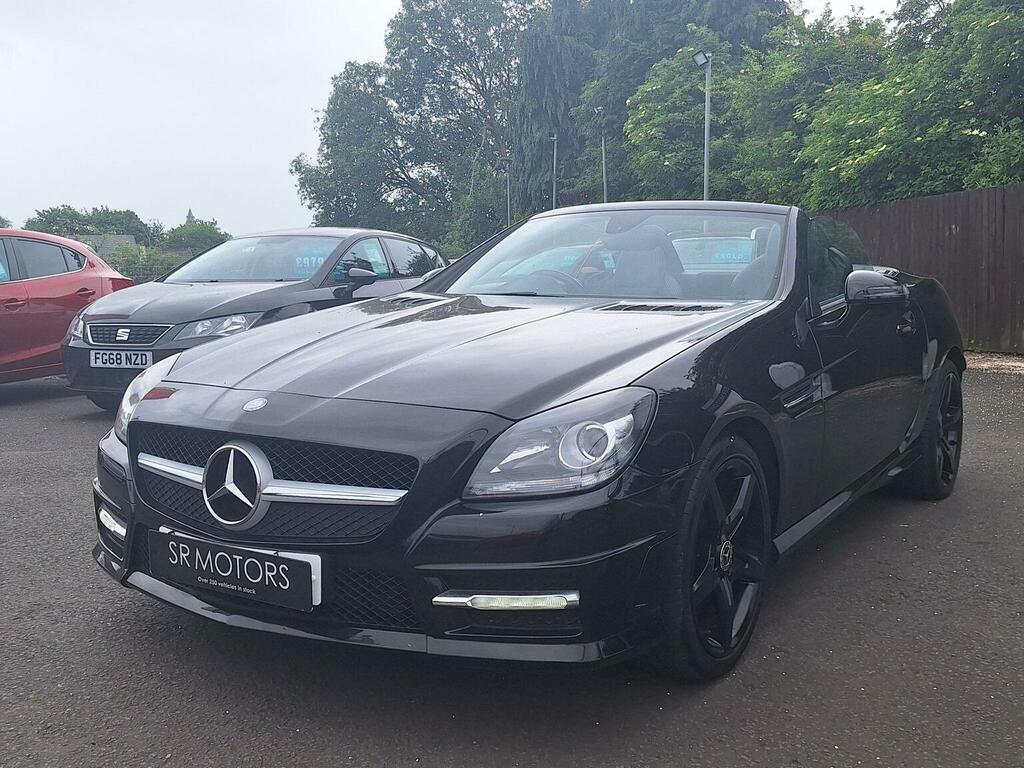 Mercedes-Benz SLK Convertible 2.1 Slk250 Cdi Blueefficiency Amg Spor WR13EHG Black #3