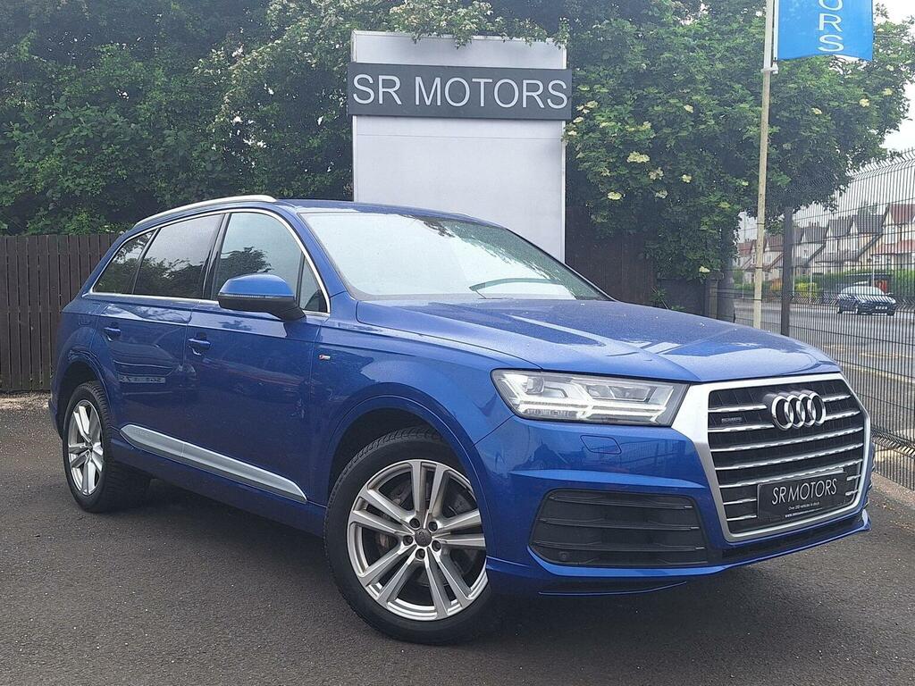 Audi Q7 Suv 3.0 Tdi V6 S Line Tiptronic Quattro Euro 6 S Blue