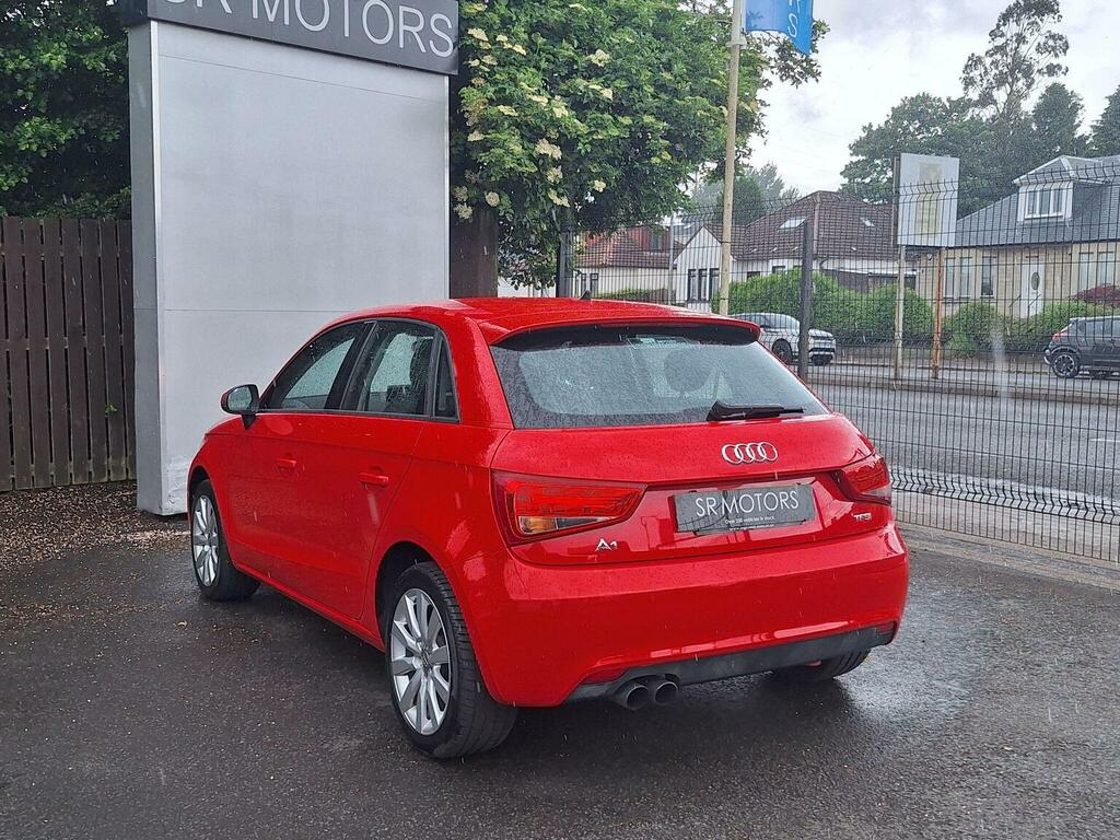 Audi A1 Hatchback 1.4 Tfsi Sport Sportback Euro 5 Ss SY14SZL Red #4