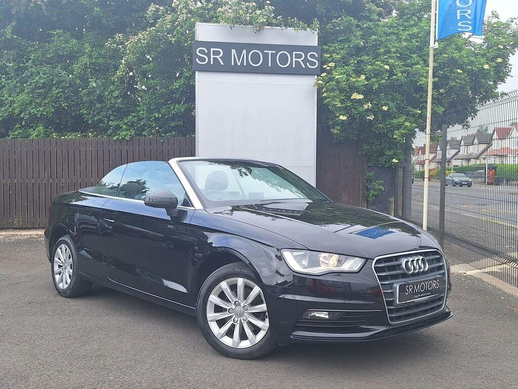 Audi A3 Cabriolet Convertible 1.6 Tdi Se Euro 6 Ss 201515 Black