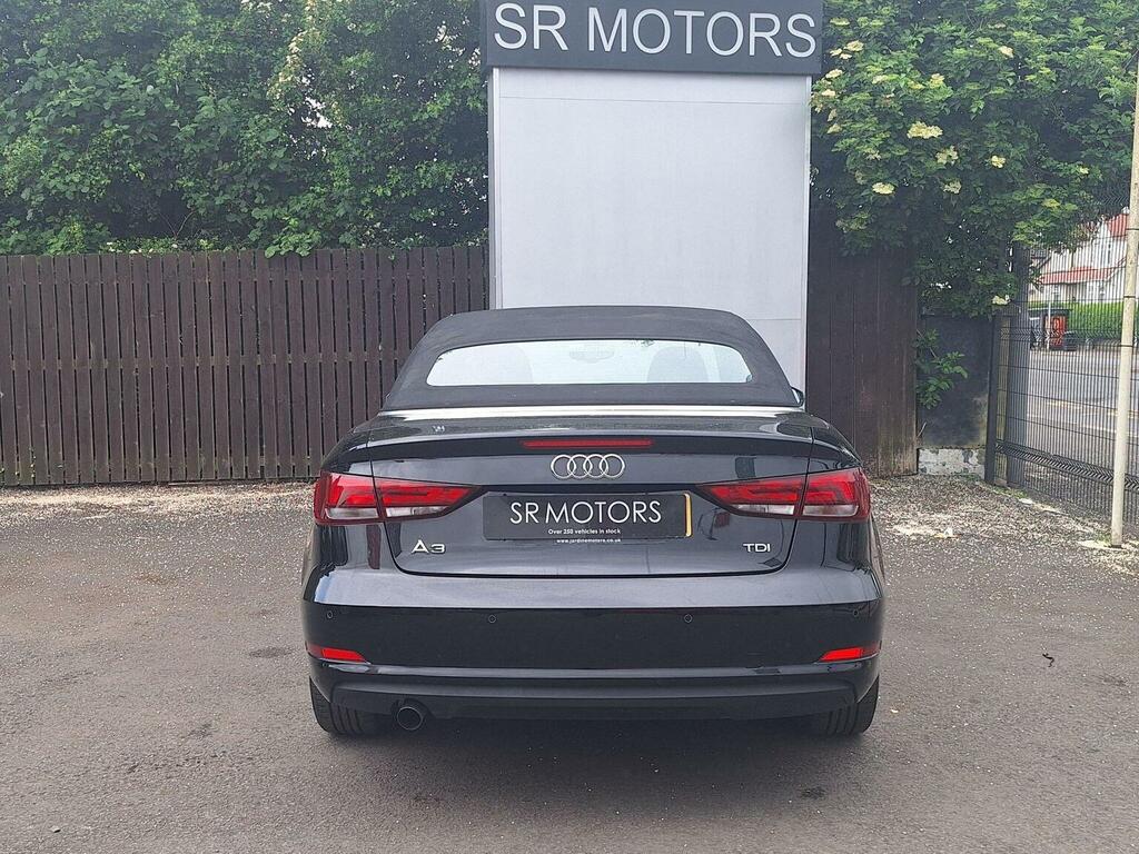 Audi A3 Cabriolet Convertible 1.6 Tdi Se Euro 6 Ss 201515 Black #5