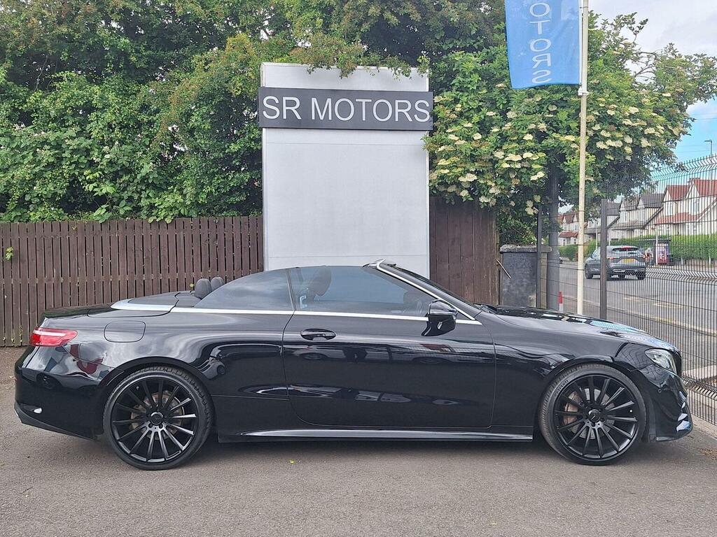 Mercedes-Benz E Class Convertible 2.0 E220d Amg Line Cabriolet G-tronic EX67ESS Black #6