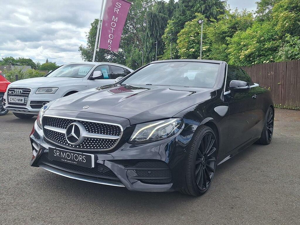 Mercedes-Benz E Class Convertible 2.0 E220d Amg Line Cabriolet G-tronic EX67ESS Black #3