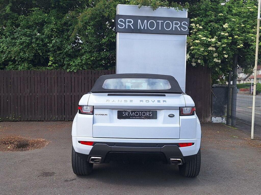 Land Rover Range Rover Evoque Convertible 2.0 Td4 Se Dynamic 4Wd Euro 6 S SV18YUL White #5