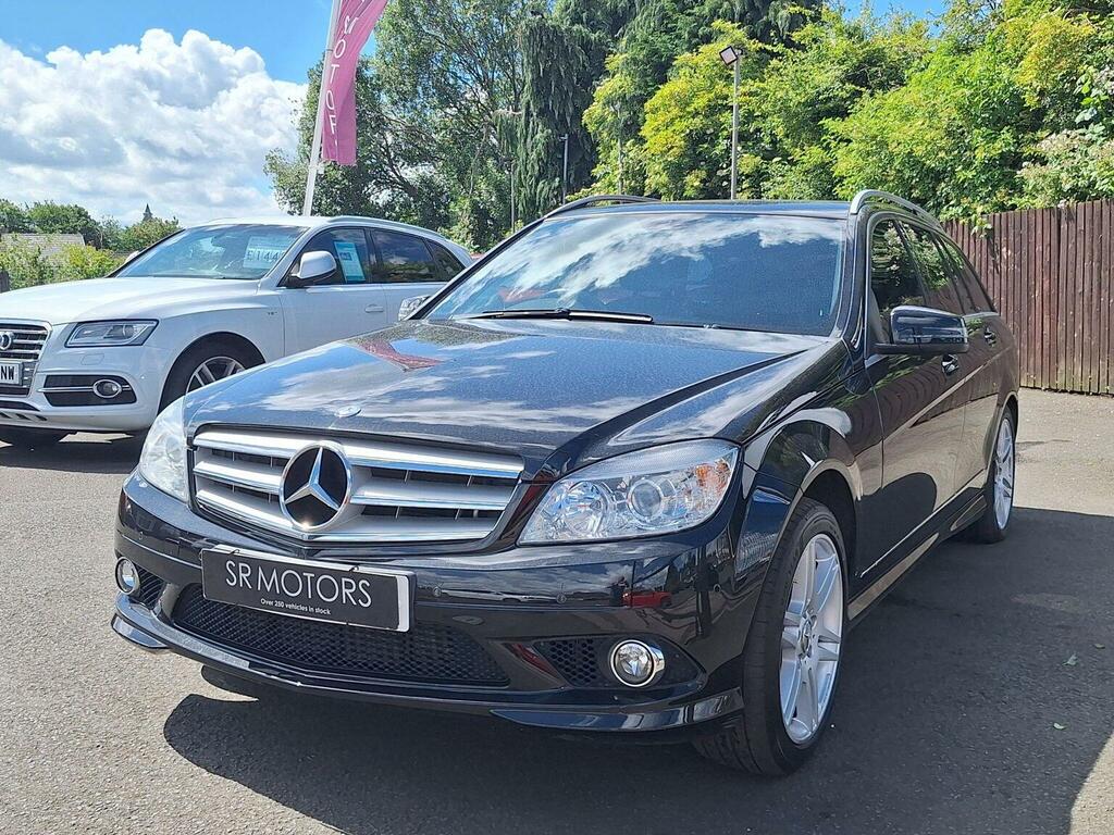 Mercedes-Benz C Class Estate 2.1 C200 Cdi Sport Euro 4 200909 JF54SCO Black #3