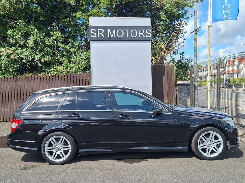 Mercedes-Benz C Class Estate 2.1 C200 Cdi Sport Euro 4 200909 JF54SCO Black #6