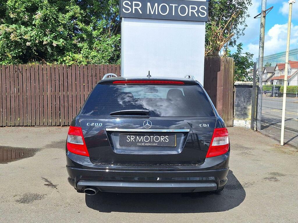 Mercedes-Benz C Class Estate 2.1 C200 Cdi Sport Euro 4 200909 JF54SCO Black #5