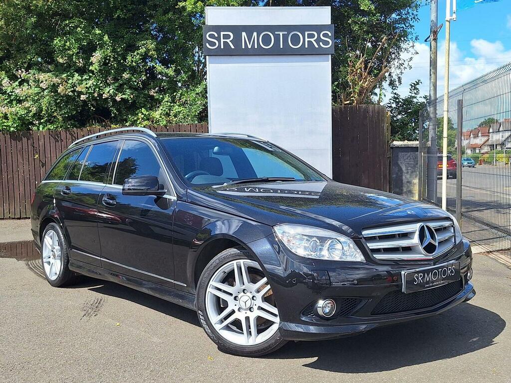 Mercedes-Benz C Class Estate 2.1 C200 Cdi Sport Euro 4 200909 JF54SCO Black