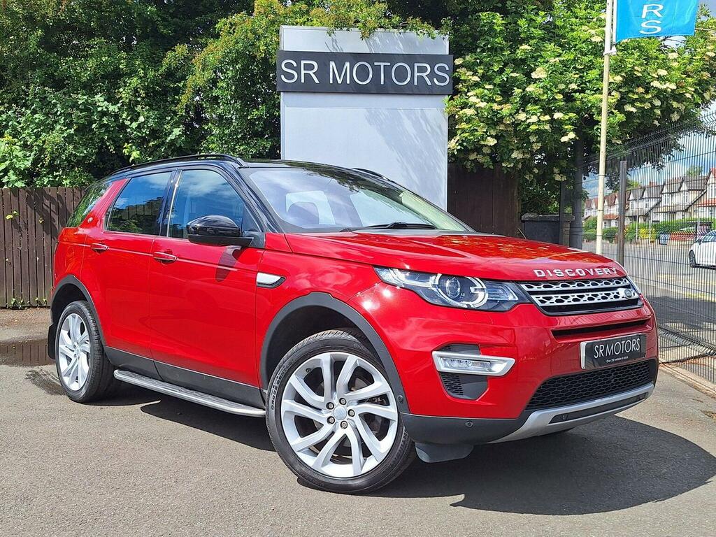 Land Rover Discovery Sport Suv 2.0 Td4 Hse Luxury 4Wd Euro 6 Ss SO65VVR Red