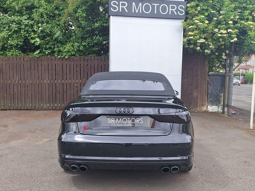 Audi S3 Convertible 2.0 Tfsi Cabriolet S Tronic Quattro Eu HF64DVC Black #4
