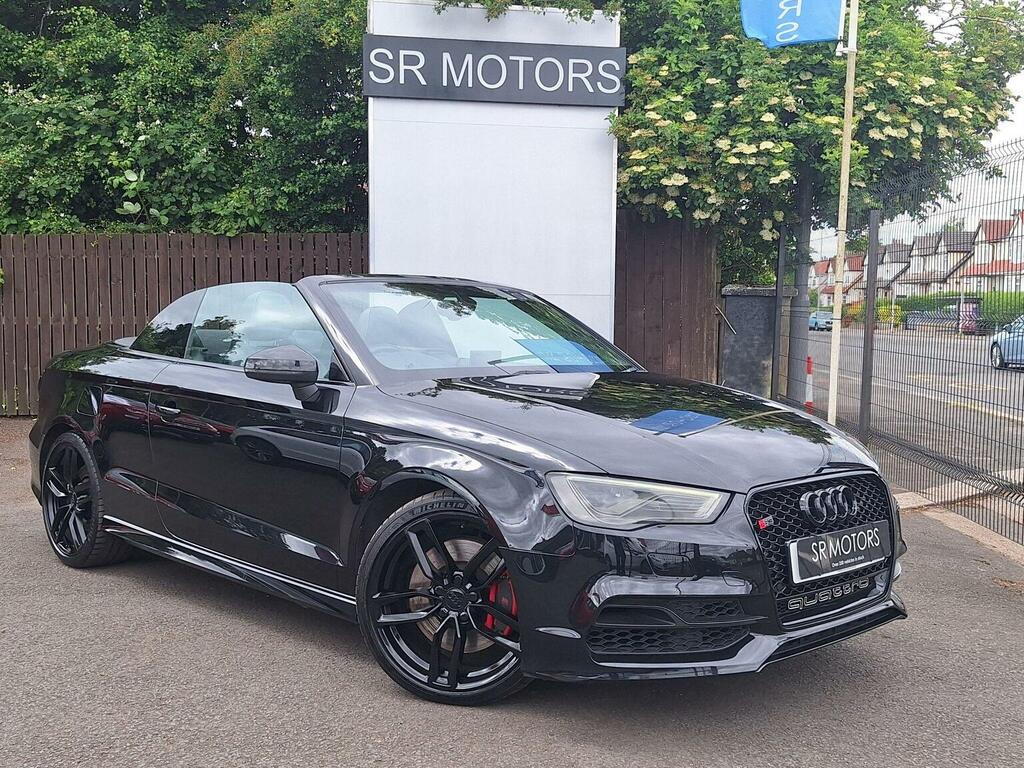 Audi S3 Convertible 2.0 Tfsi Cabriolet S Tronic Quattro Eu Black