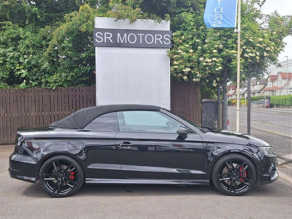 Audi S3 Convertible 2.0 Tfsi Cabriolet S Tronic Quattro Eu HF64DVC Black #6