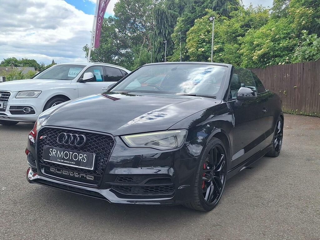 Audi S3 Convertible 2.0 Tfsi Cabriolet S Tronic Quattro Eu HF64DVC Black #3