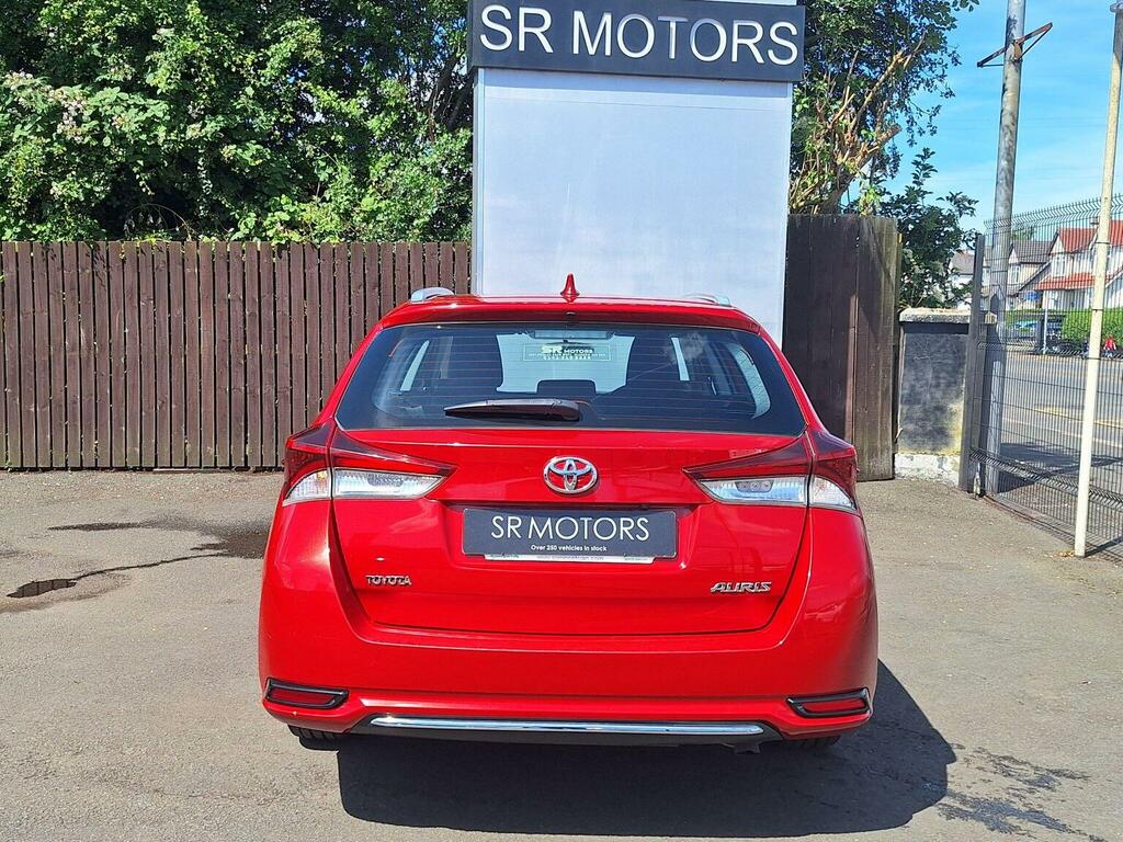 Toyota Auris Estate 1.6 D-4d Business Edition Touring Sports Eu WK16BZF Red #5