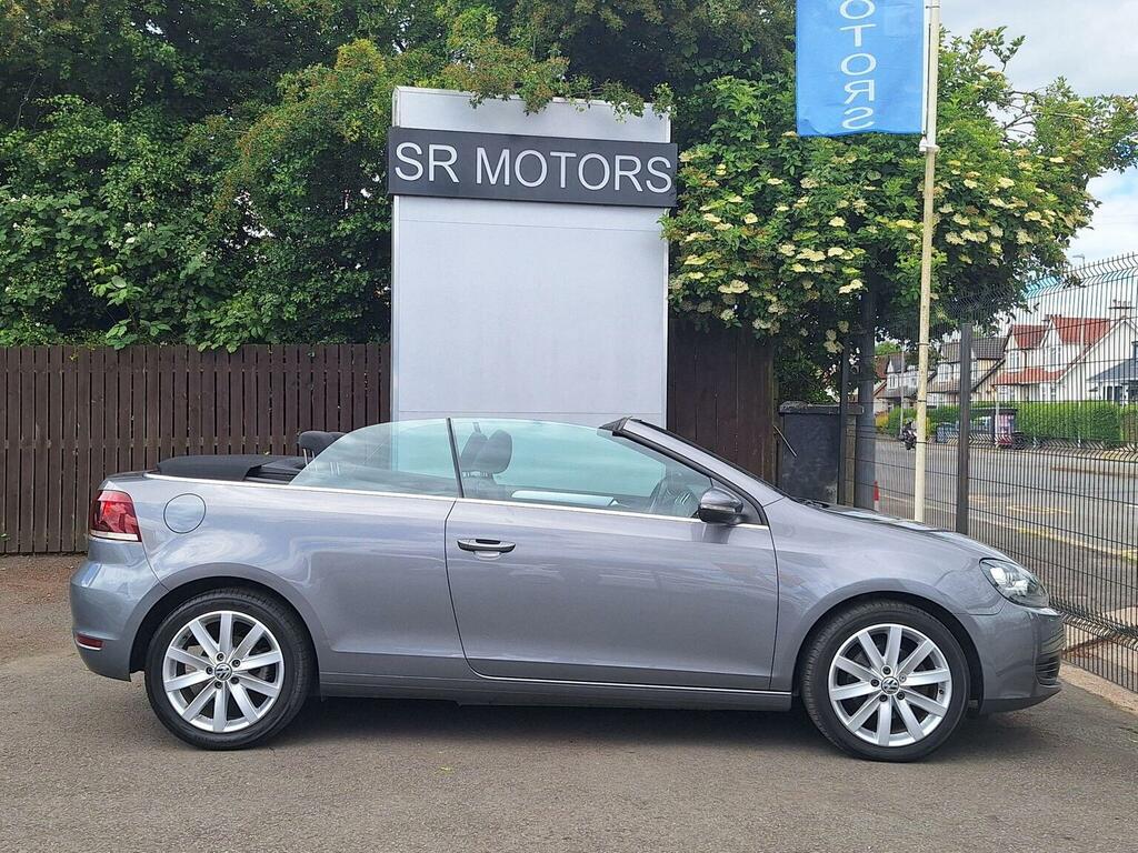 Volkswagen Golf Convertible 1.6 Tdi Bluemotion Tech Se Cabriolet E Grey #6