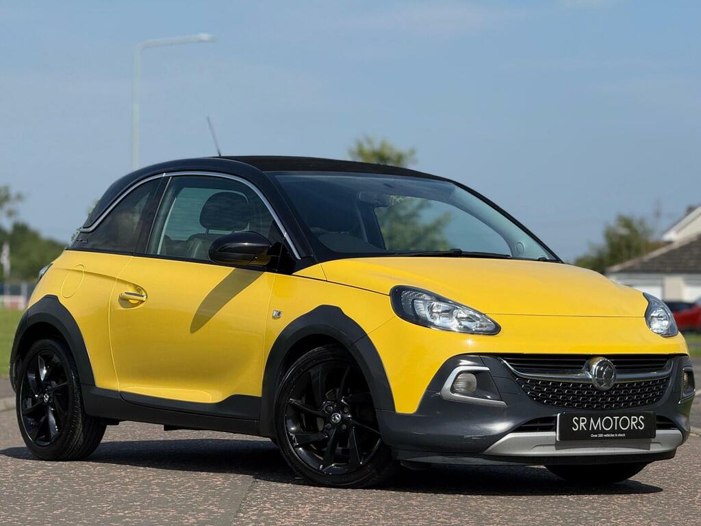 Vauxhall Adam Hatchback 1.2I Rocks Air Euro 6 201565 Yellow