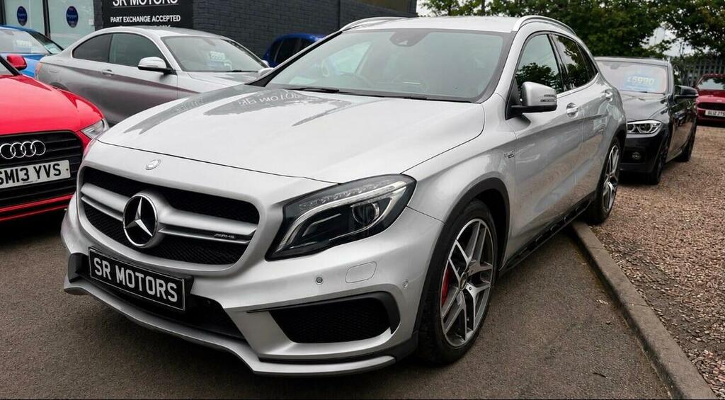 Mercedes-Benz GLA Class Suv 2.0 Gla45 Amg Spds Dct 4Matic Euro 6 Ss Silver