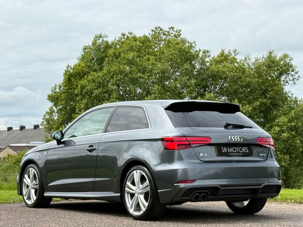 Audi A3 Hatchback 1.4 Tfsi Cod S Line Euro 6 Ss 20 AK66VNE Grey #3