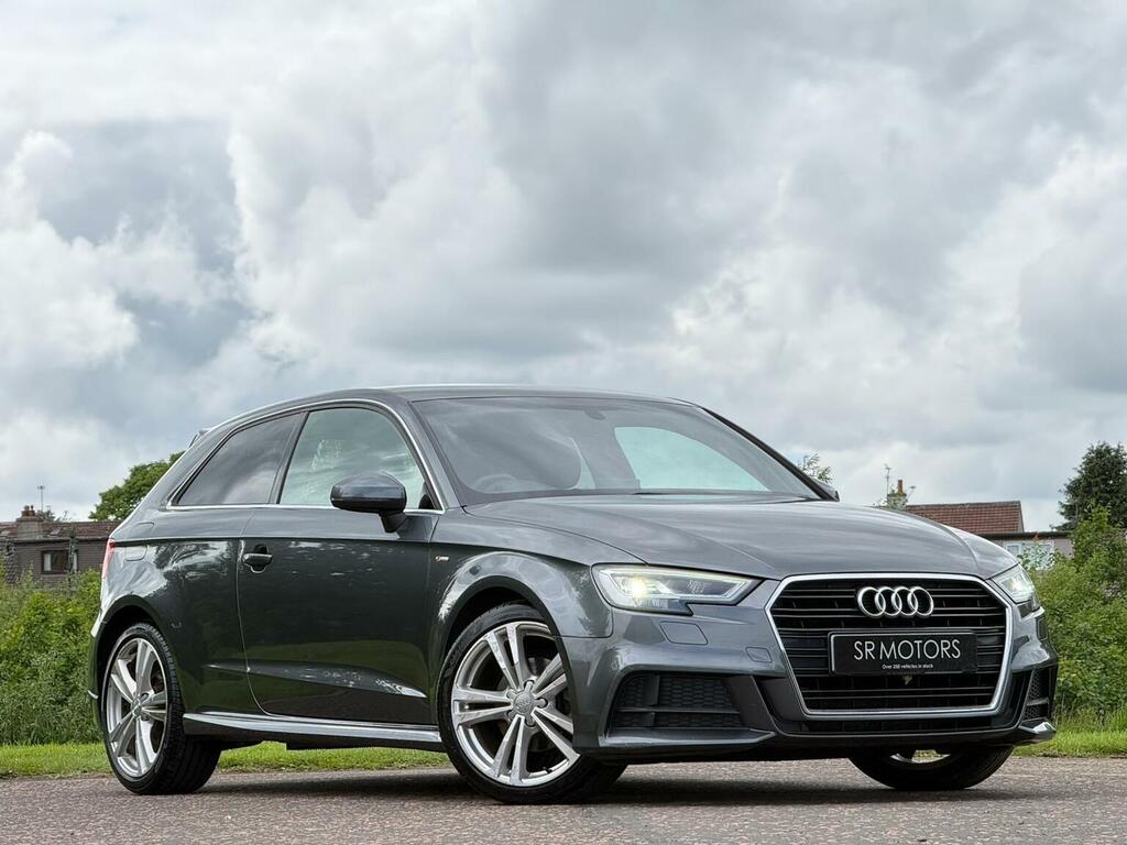 Audi A3 Hatchback 1.4 Tfsi Cod S Line Euro 6 Ss 20 AK66VNE Grey #5