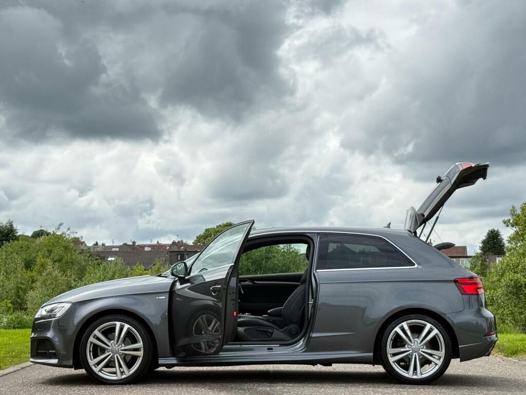 Audi A3 Hatchback 1.4 Tfsi Cod S Line Euro 6 Ss 20 AK66VNE Grey #4