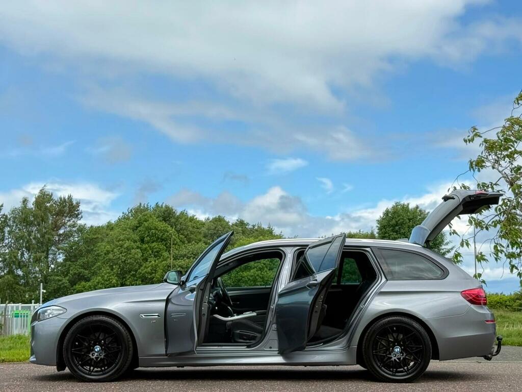 BMW 5 Series 2.0 520D M Sport Touring Euro 6 Ss Grey #6