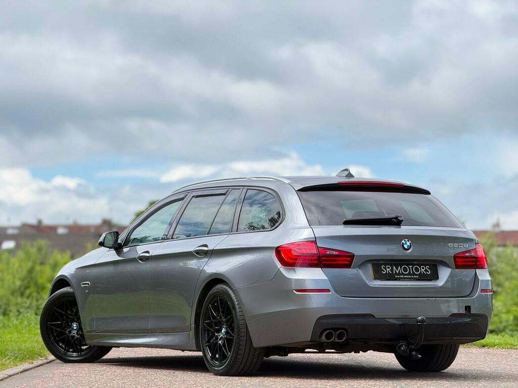 BMW 5 Series 2.0 520D M Sport Touring Euro 6 Ss Grey #5
