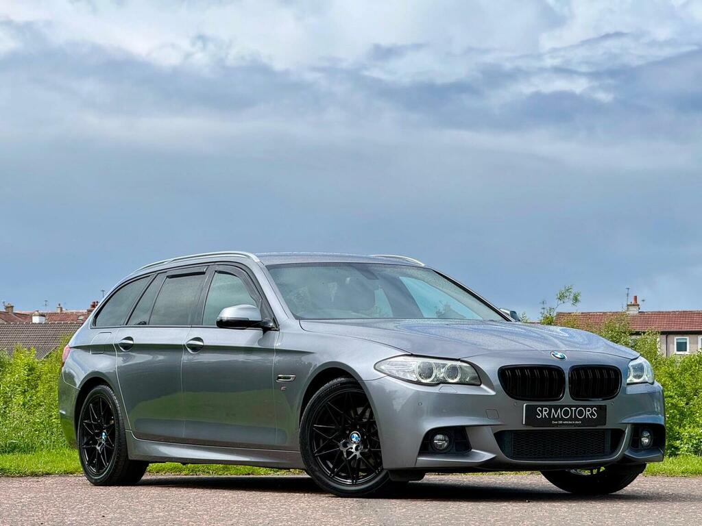 BMW 5 Series 2.0 520D M Sport Touring Euro 6 Ss Grey