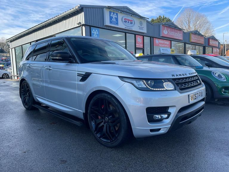 Land Rover Range Rover Sport 3.0 Sd V6 Hse Dynamic 4Wd Euro 6 Ss WO67FYA Silver #2