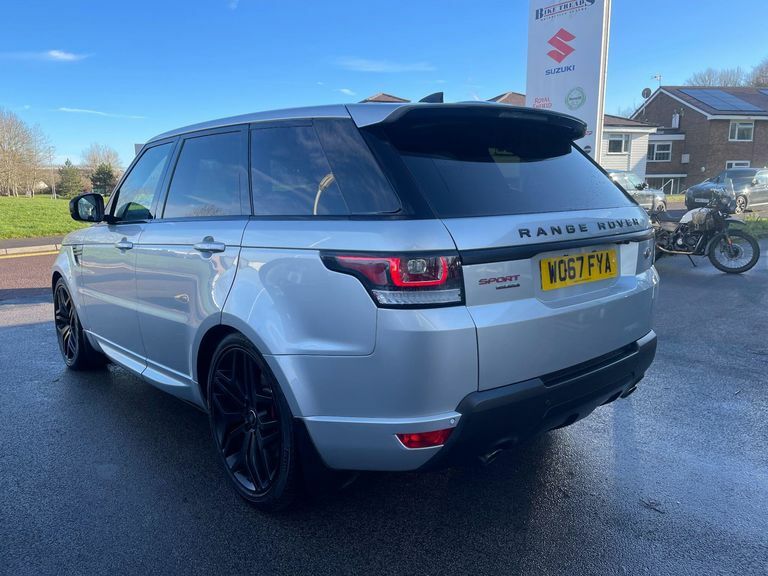 Land Rover Range Rover Sport 3.0 Sd V6 Hse Dynamic 4Wd Euro 6 Ss WO67FYA Silver #5