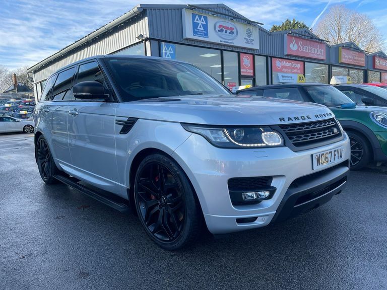Land Rover Range Rover Sport 3.0 Sd V6 Hse Dynamic 4Wd Euro 6 Ss WO67FYA Silver