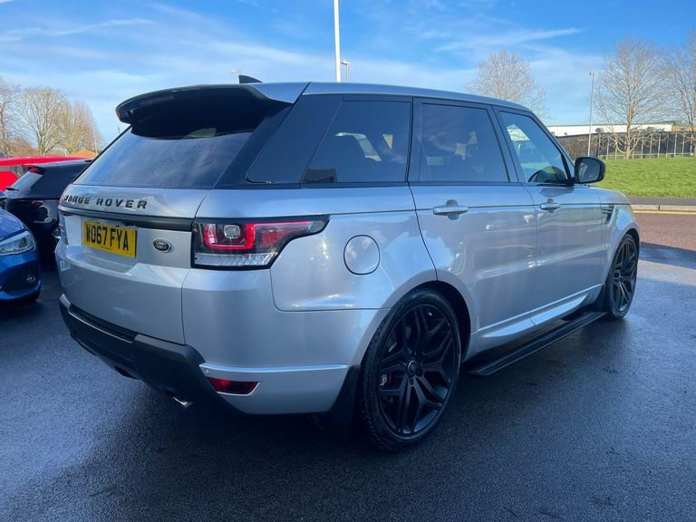 Land Rover Range Rover Sport 3.0 Sd V6 Hse Dynamic 4Wd Euro 6 Ss WO67FYA Silver #6