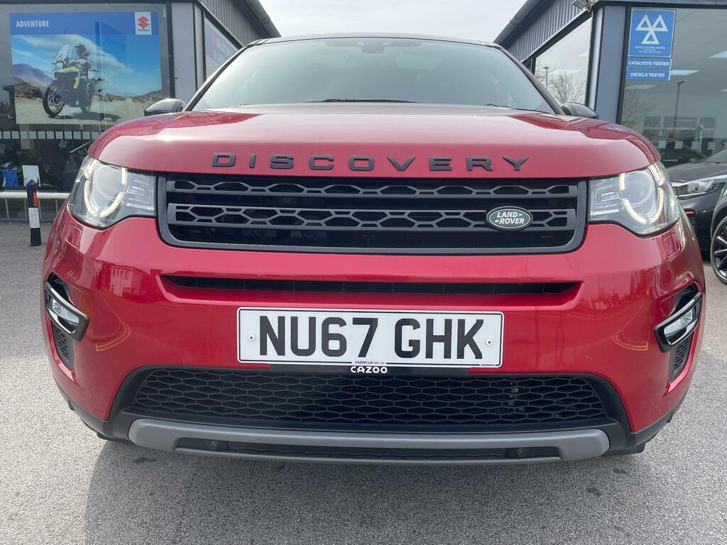 Land Rover Discovery Sport 2.0 Td4 Hse Black 4Wd Euro 6 Ss NU67GHK Red #2