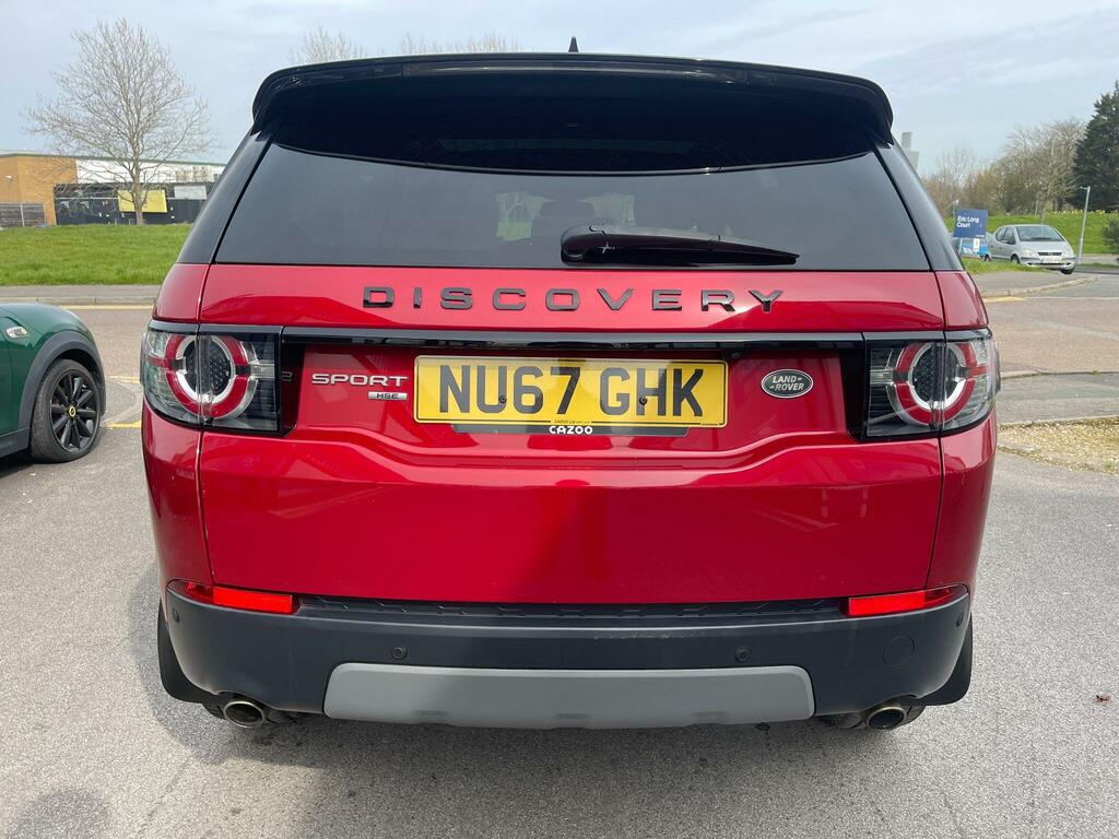 Land Rover Discovery Sport 2.0 Td4 Hse Black 4Wd Euro 6 Ss NU67GHK Red #5