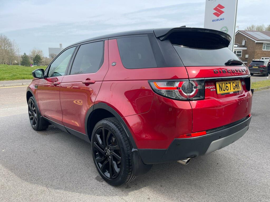 Land Rover Discovery Sport 2.0 Td4 Hse Black 4Wd Euro 6 Ss NU67GHK Red #4