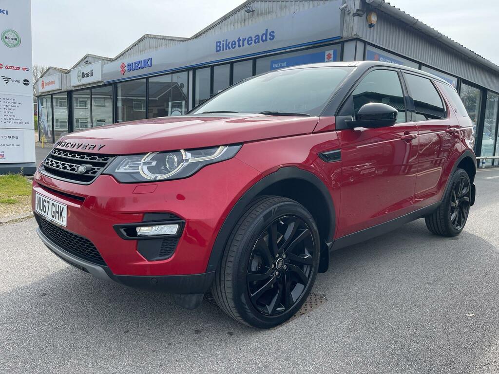 Land Rover Discovery Sport 2.0 Td4 Hse Black 4Wd Euro 6 Ss NU67GHK Red #3