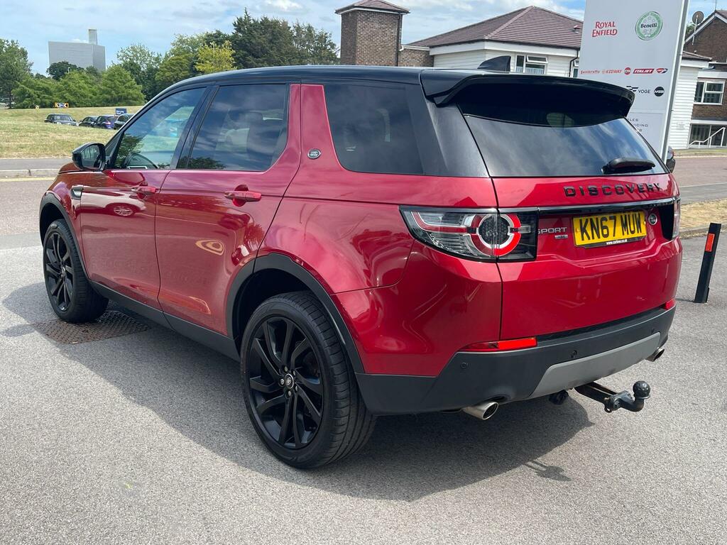 Land Rover Discovery Sport 2.0 Td4 Hse Black 4Wd Euro 6 Ss KN67MUW Red #4