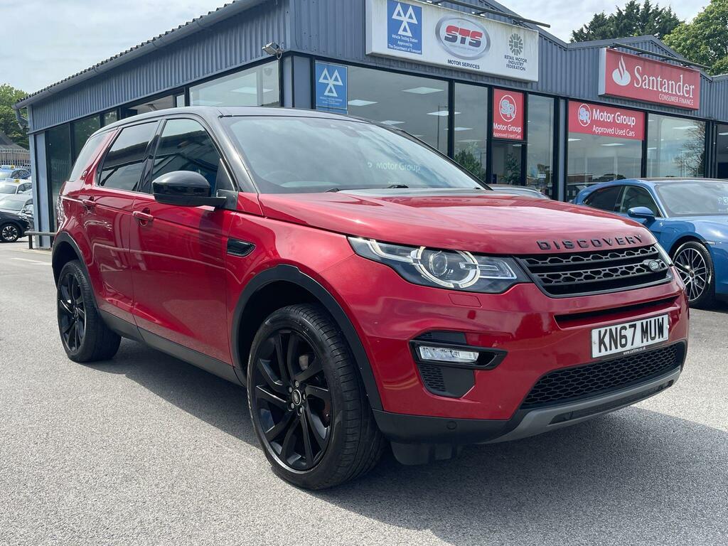 Land Rover Discovery Sport 2.0 Td4 Hse Black 4Wd Euro 6 Ss Red