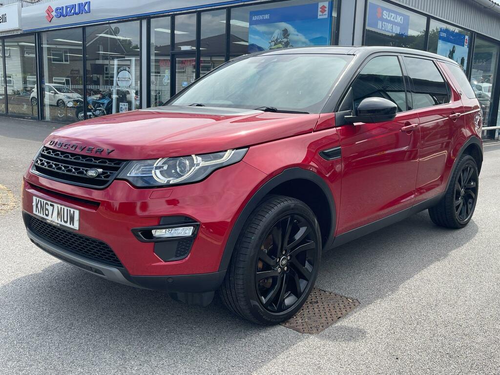 Land Rover Discovery Sport 2.0 Td4 Hse Black 4Wd Euro 6 Ss KN67MUW Red #3
