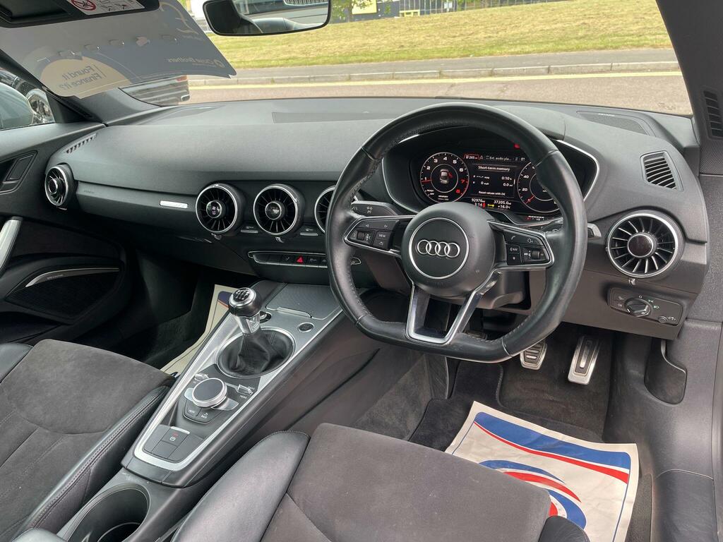 Audi TT Coupe S Line 2.0 Tdi Ultra 184 Ps 6-Speed White #7