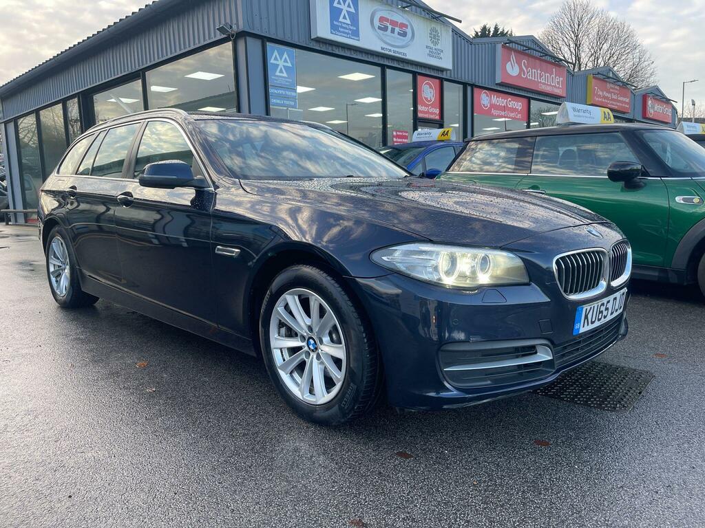 BMW 5 Series 2.0 520D Se Touring Euro 6 Ss Black #2