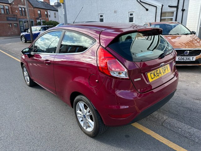 Ford Fiesta Ecoboost Zetec Hatchback Pink #6