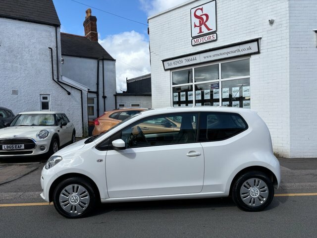 Volkswagen Up Move Up Hatchback HV13LVY White #4