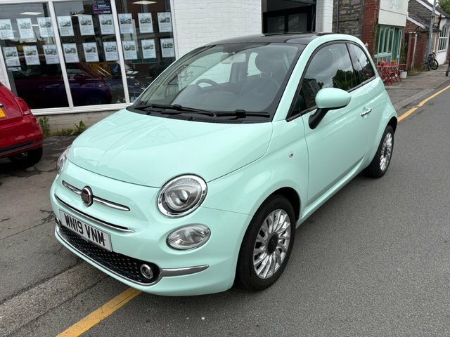 Fiat 500 Lounge Hatchback WN19VNM Green #4